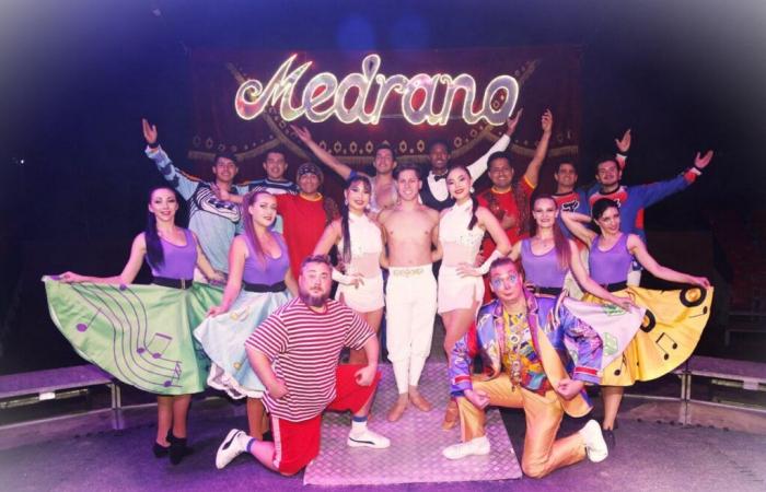 The Grand Cirque Medrano celebrates Olympism in Le Havre on Saturday and Sunday