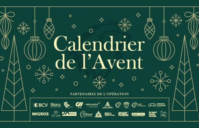 The Lausanne Hockey Club Advent Calendar is back for 2024 – Lausanne HC