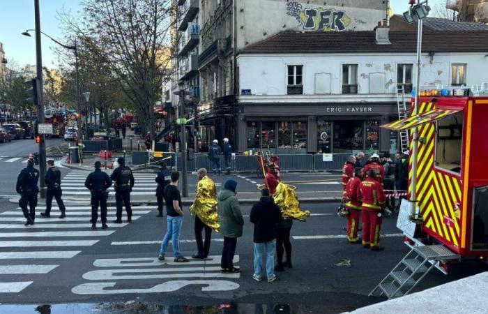 Paris: impressive fire in a restaurant in Montparnasse after a gas leak