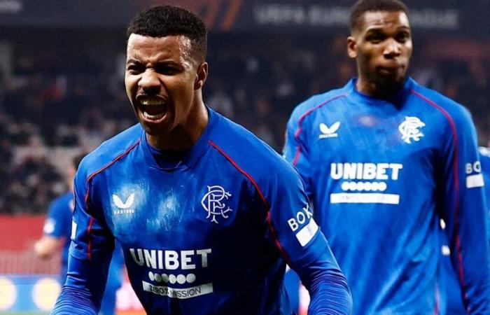 distressing, Nice sinks at home against Glasgow Rangers