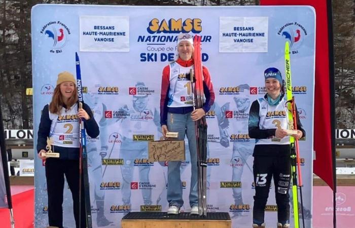 Cross-country skiing | Coupe de France de Bessans: Agathe Margreither dominates the classic individual U20, Gaëtane Breniaux wins in U18 | Nordic Mag | No. 1 Biathlon