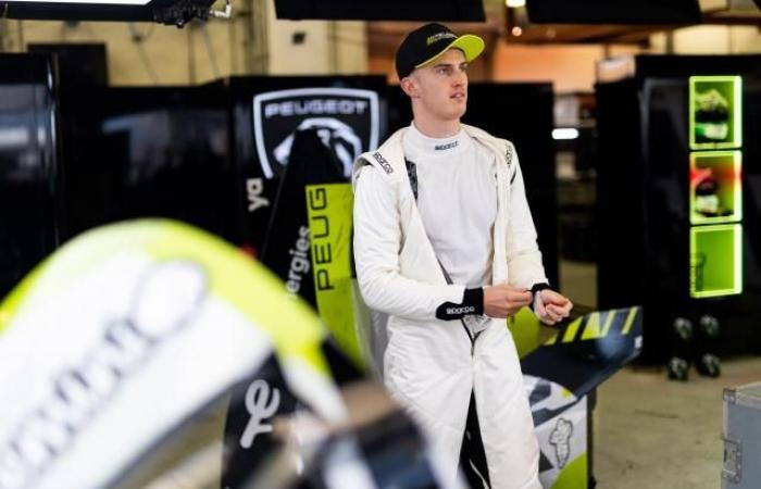 Théo Pourchaire joins the Peugeot WEC program as test and development driver