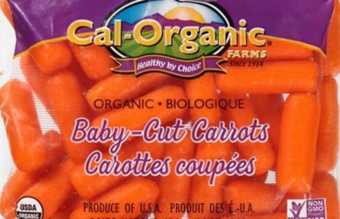 Organic carrots recalled: two more products added to the list