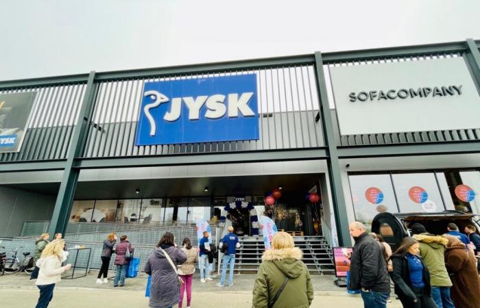 Record figures for Jysk: 100 million in Belgium, 200 million in the Netherlands