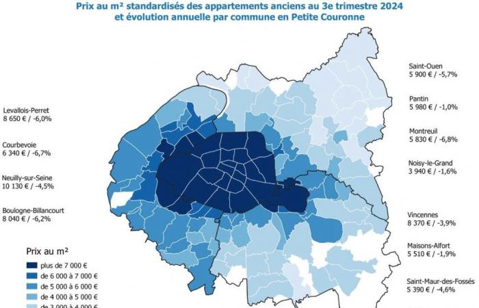 Real estate in Greater Paris: the crisis continues but less worse