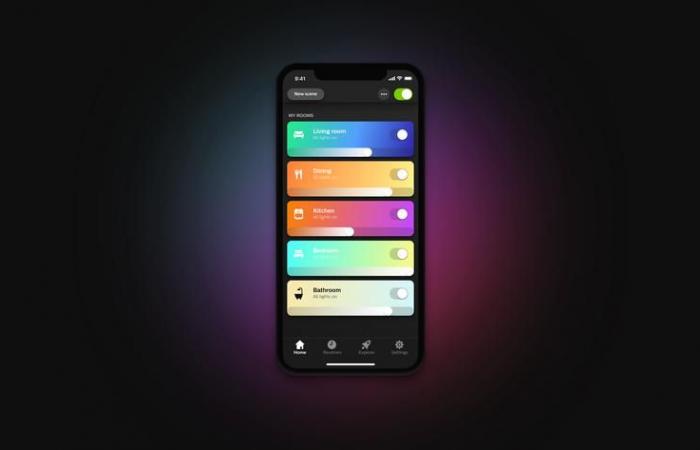 new iOS widget and support for multiple Hue bridges