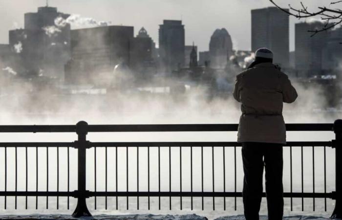 The cold sets in in Quebec with snow in certain areas