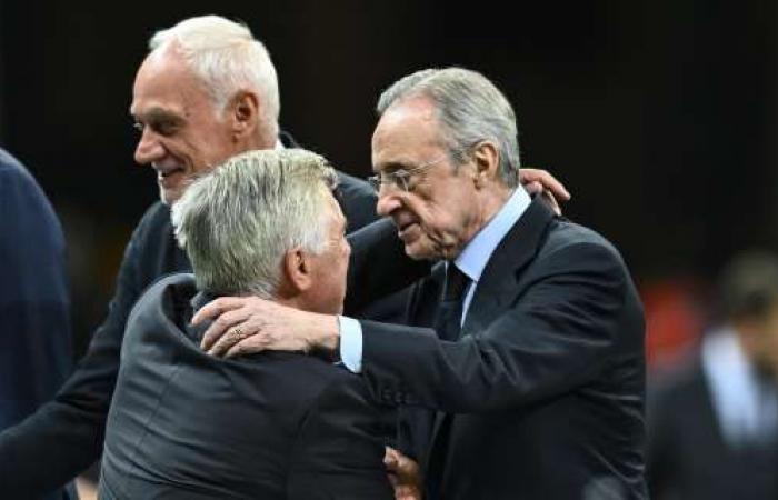 meeting between Florentino and Ancelotti