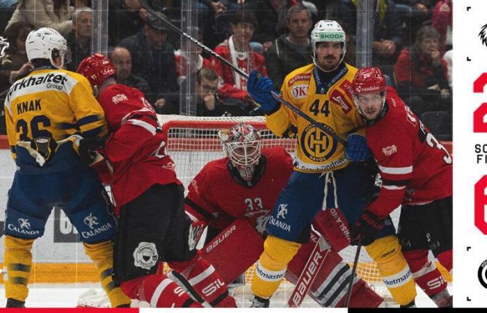 The LHC falls at home against HC Davos – Lausanne HC