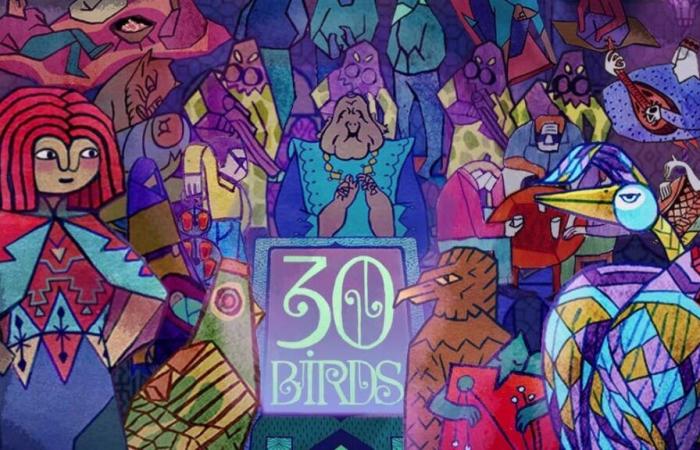 “30 Birds”, the 100% handmade video game