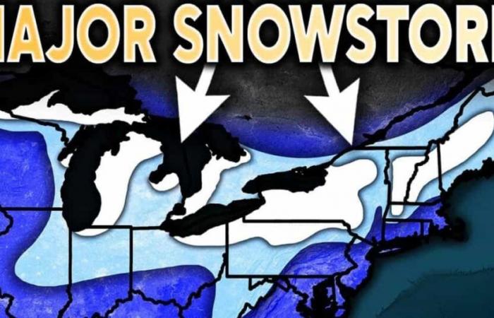 [VIDEO] Direct Weather Forecast | Massive Snowstorm Bringing Up to 6 Feet of Snow to the Northeast and Great Lakes