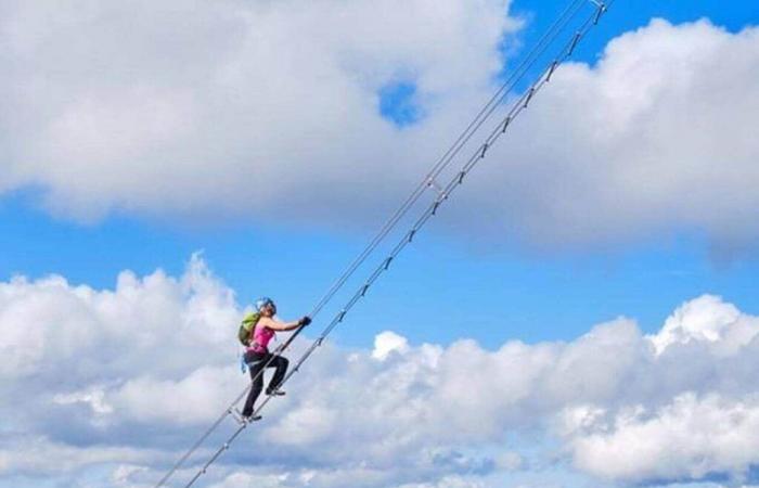 Suspended 1,500 m above the void, this terrifying ladder attracts thousands of tourists – Ouest-France evening edition