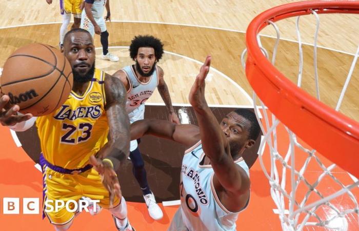 LeBron James triple-double helps LA Lakers beat San Antonio Spurs