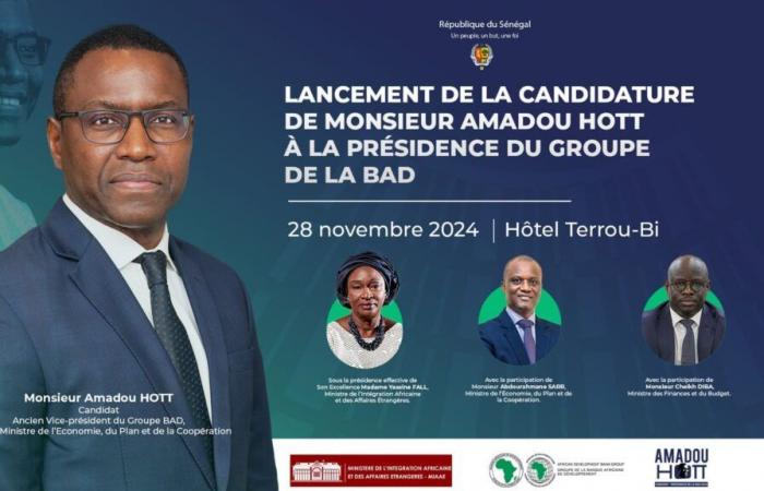 Presidency of the ADB: Senegal formalizes its support for Amadou Hott | APAnews