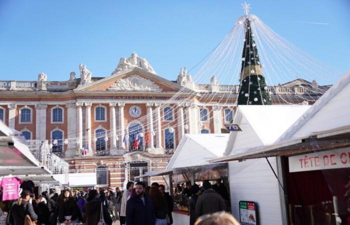 Toulouse. Aligot, mulled wine, and ice rink… “The unmissable” Capitole Christmas market is open