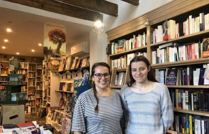 Alexia made the successful bet of setting up her bookstore in this small town in La Manche