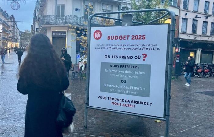 “Where do we get these 20 million euros? »: faced with a constrained 2025 budget, Lille launches a shock campaign