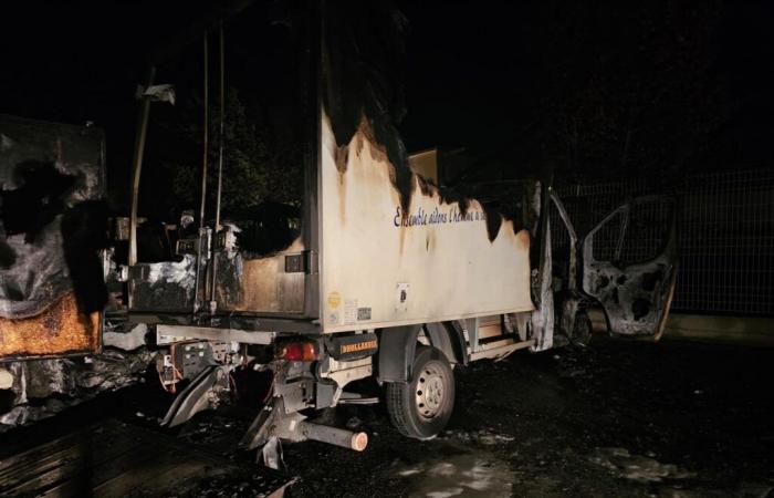 A fire destroys the refrigerated vehicle fleet of the Gard Food Bank: a call for solidarity