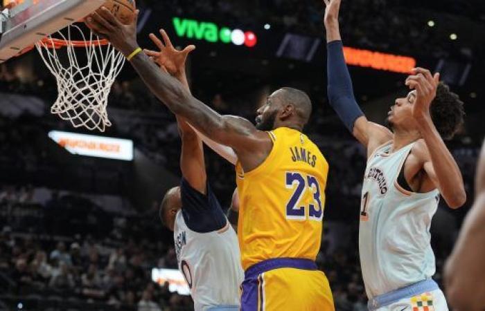 The Lakers stop Victor Wembanyama’s Spurs series • Basket USA