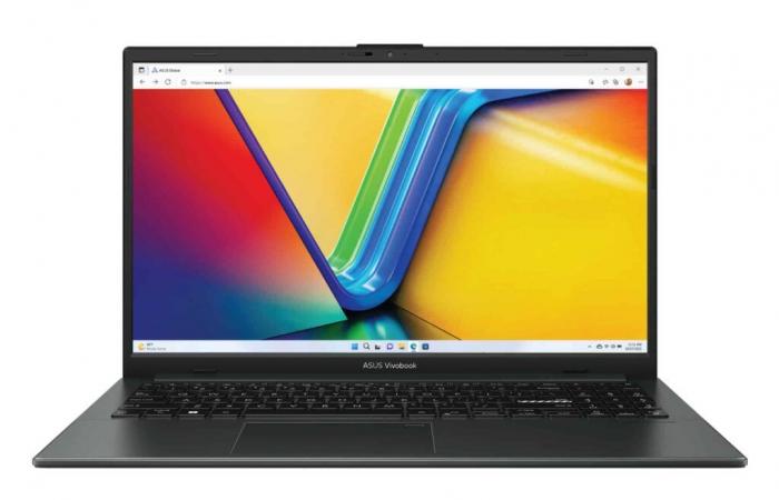 Promo €487 Asus VivoBook S1504FA-DRNJ1318W, inexpensive laptop PC Black thin and light 15″ antimicrobial nomadic 10h AMD Ryzen 5 with fast 512 GB SSD