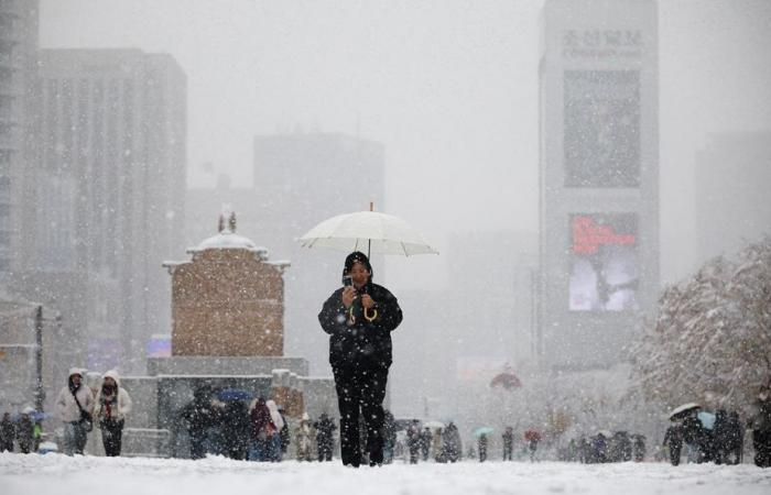 South Korea: 2nd day of snow, 40 cm in certain areas of Seoul