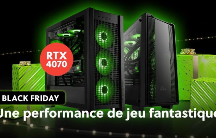 The best in price and performance for Black Friday – You’ve never seen gaming PCs with Nvidia graphics cards at such a low price.