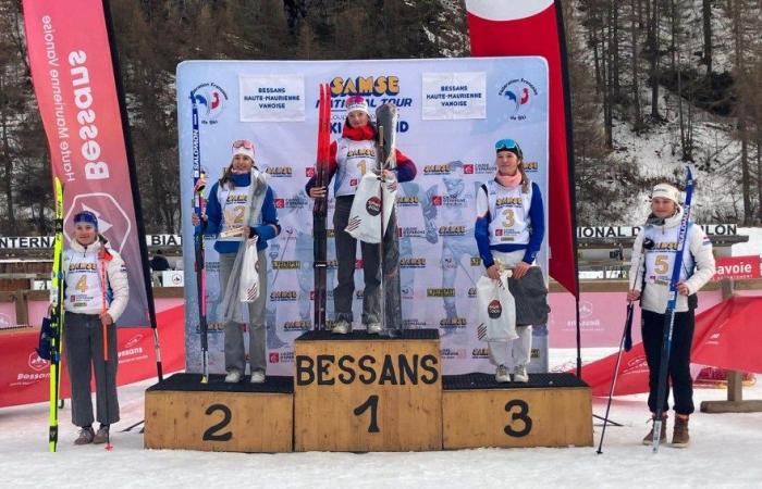 Cross-country skiing | Coupe de France de Bessans: Agathe Margreither dominates the classic individual U20, Gaëtane Breniaux wins in U18 | Nordic Mag | No. 1 Biathlon