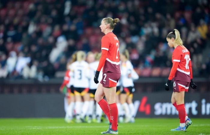 Women’s football: Germany crushes Switzerland