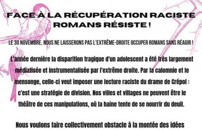 the anti-racist demonstration on Saturday November 30 is no longer prohibited – ???? Info Libertaire