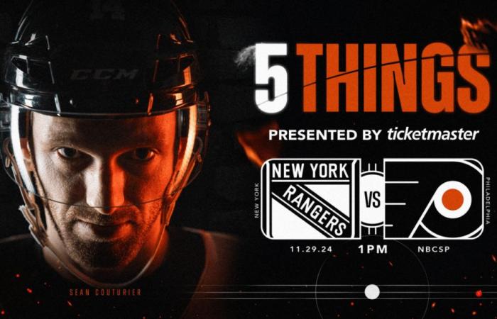 5 Things: Flyers vs. Rangers