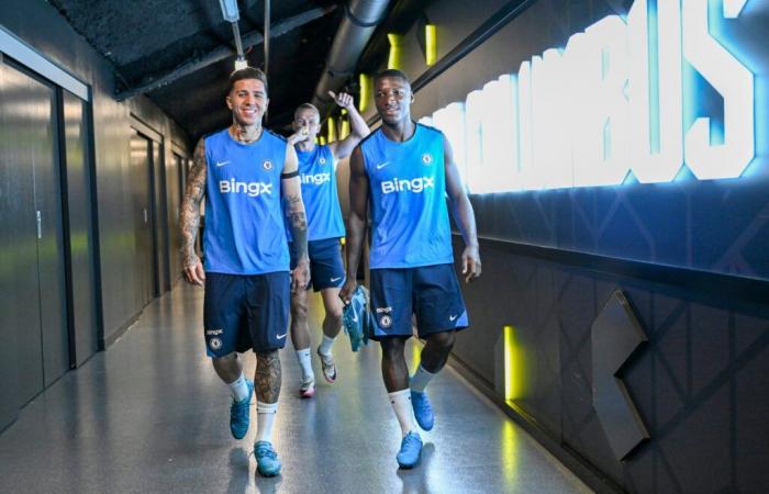 Enzo Fernandez and Moises Caicedo react to Chelsea’s 2-0 win against Heidenheim