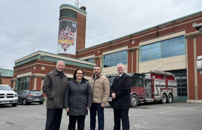 A grant of $1.2 million for the renovation of the fire station