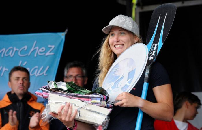 Paddle champion and bearer of the Olympic Flame, Amandine Chazot has died