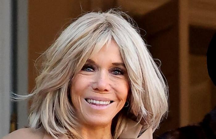 In a white coat, big scarf and mittens, Brigitte Macron makes a remarkable appearance at Notre-Dame de Paris: Femme Actuelle Le MAG