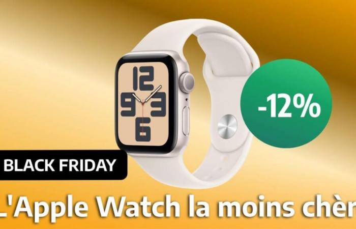 The Apple Watch SE sees its price drop for Black Friday