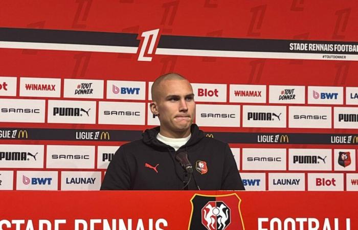 Stade Rennes – Saint-Etienne / Ostigard: “The coach is clear in what he wants”