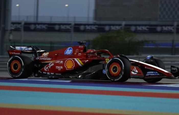 Charles Leclerc dominates the only free practice of the Qatar Grand Prix, Ferrari and McLaren neck and neck