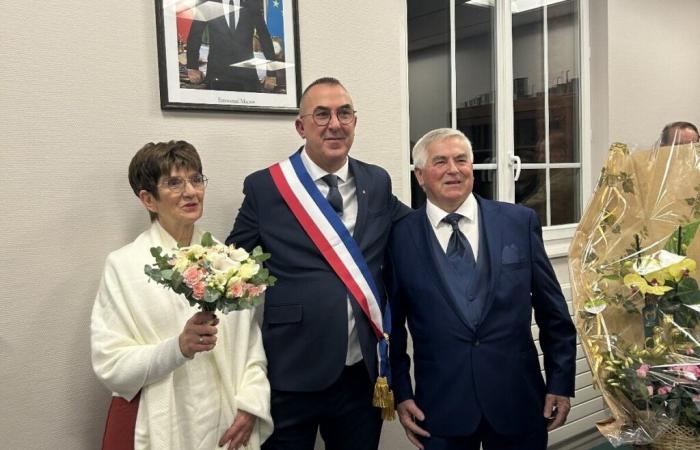 In Eure, this mayor celebrated his parents' golden wedding anniversary