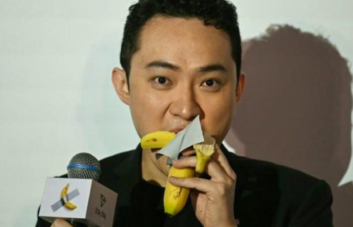 Art or Madness? Justin Sun devours a 6 million banana