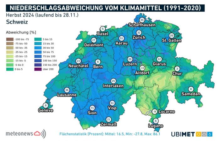 Fall 2024 too mild, too humid and too cloudy (November 29, 2024)