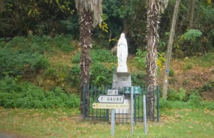 The mysterious disappearance of a statue of the Virgin, which vanished in a village in the Landes