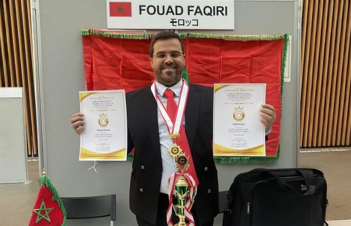 Innovation: Moroccan inventor Fouad Faqiri wins a gold medal in Seoul