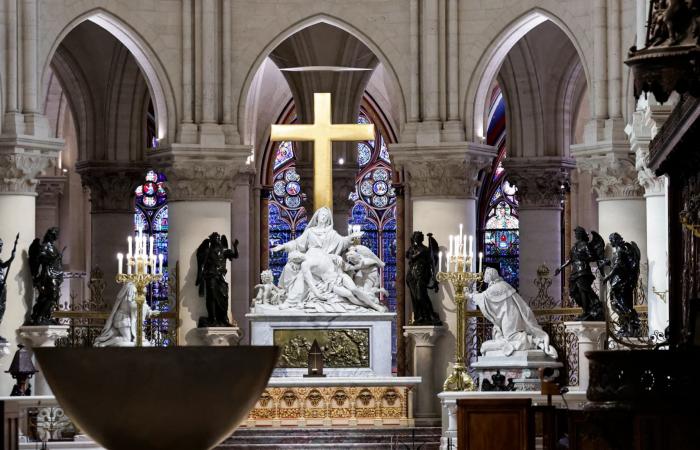 Emmanuel Macron's final visit to Notre-Dame before its reopening