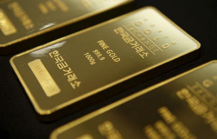 Gold Price Rises as Dollar Falls on Rate Cut Expectations, Geopolitical Tensions By Investing.com