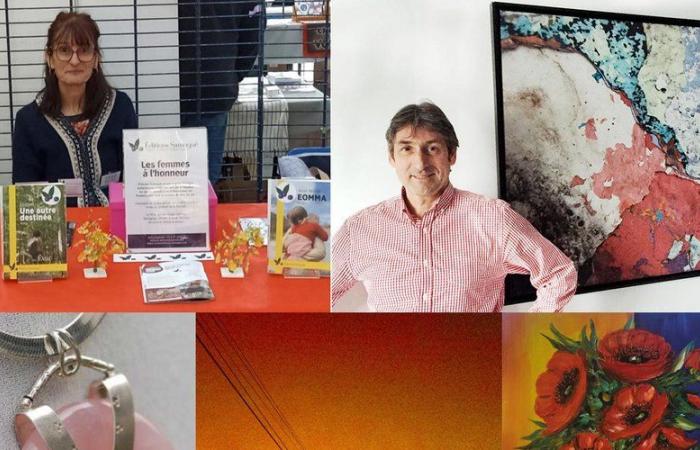 Five creators exhibit at the Mirepoix Tourist Office