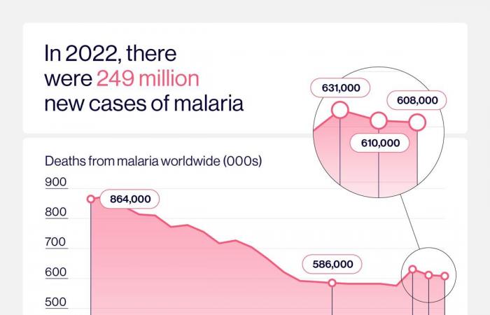 The fight against malaria in five graphs