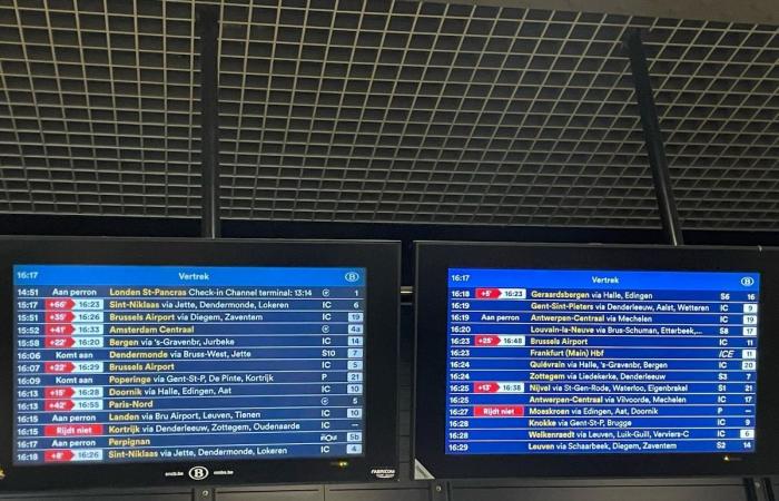 Serious accidents, technical hiccups, deletions… A difficult Friday for rail, SNCB takes stock