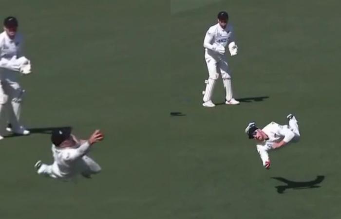 Superman Glenn Phillips pulls off another unbelievable catch, plucks a one-handed stunner in the Test against England [WATCH]