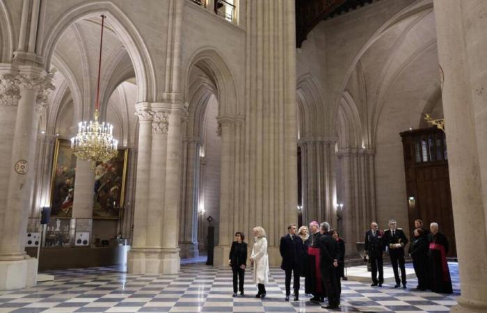 Emmanuel Macron stages his visual revelation of Notre-Dame