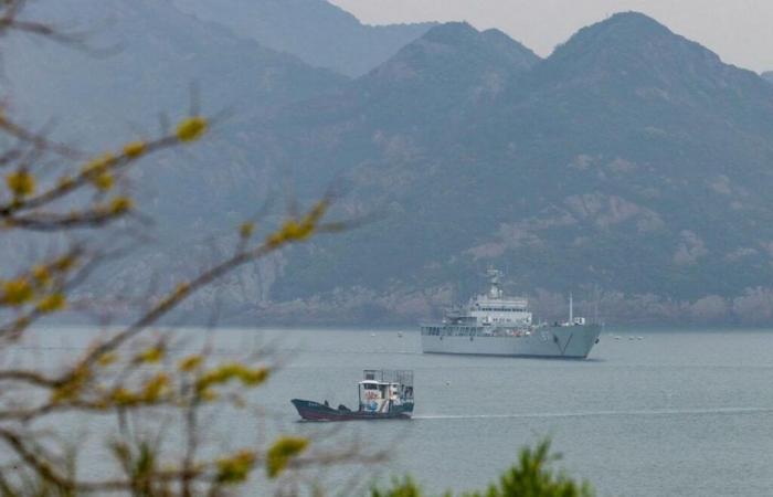 Taiwan detects 41 Chinese military planes and ships near the island before its president's first foreign trip